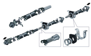 Despieces y repuestos sueltos para transmisiones cardánicas